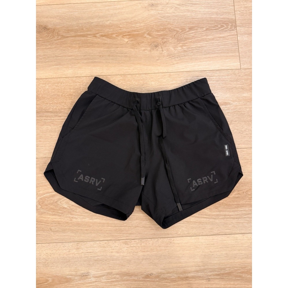 ASRV Tetra-Lite 5" Linerless Short Black Men's Size S Athletic Gym Training